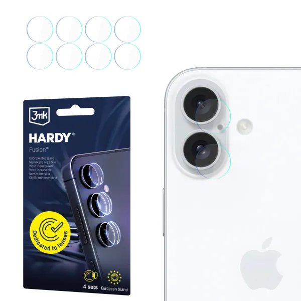 Apple iPhone 16 - 3mk Hardy Fusion Lens Protection