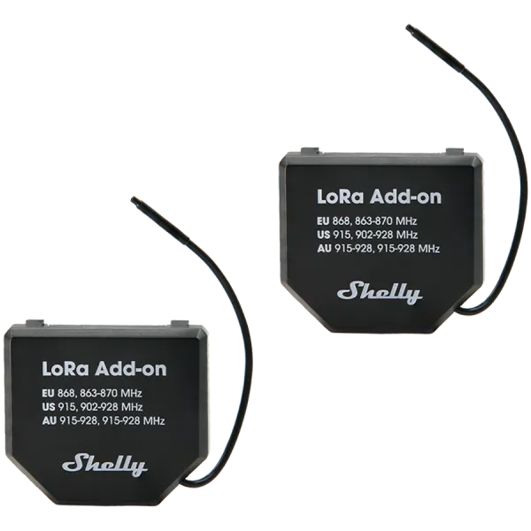 SHELLY LoRa Add-on 2-pack dodatek komunikacyjny zwiększający zasięg dwupak