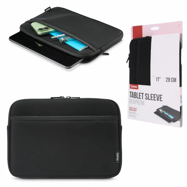 Hama uniwersalne etui neoprenowe na tablet do 11 cali 11" czarne