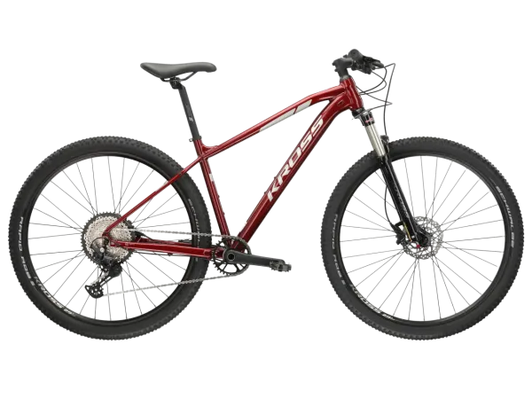 Rower górski MTB XC KROSS Level 6.0 PW SS rozmiar M Czerwony