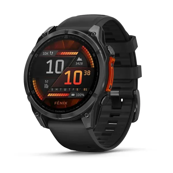 Zegarek sportowy Garmin Fenix 8 AMOLED 47mm Czarny