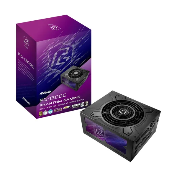Zasilacz ASRock PHANTOM GAMING 1300W 80 Plus Gold
