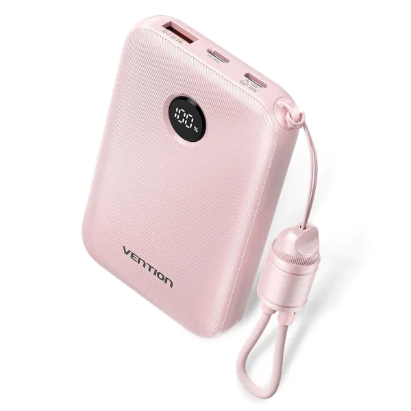 Powerbank Vention 10000mAh 2xUSB-C 1xUSB-A 22,5W PK