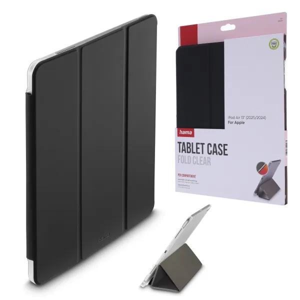 HAMA ETUI FUTERAŁ POKROWIEC FOLD CLEAR MIEJSCE NA RYSIK iPad Air 13" 2025