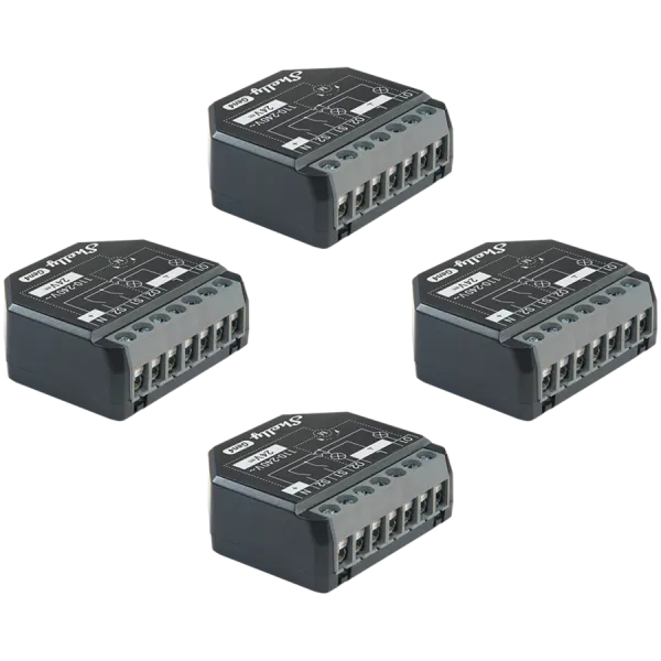 SHELLY 2PM Gen4 4-pack 2-kanałowy moduł z pomiarem mocy czteropak