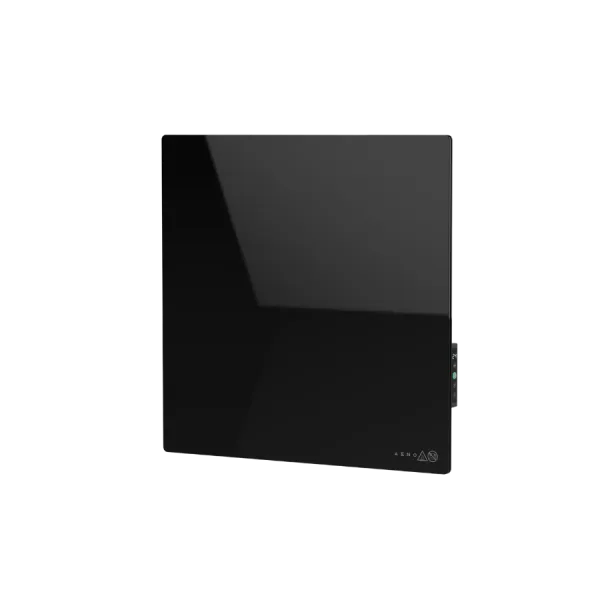 AENO GH12S Grzejnik ścienny szklany 500W IR i Konwekcja App + Panel Czarny