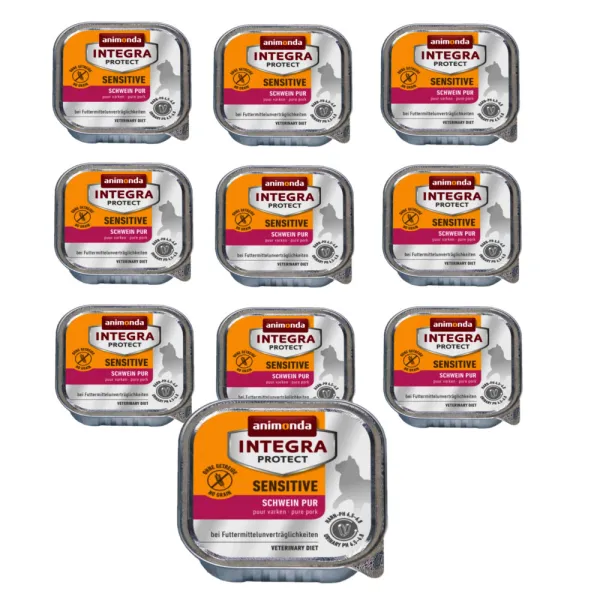 ANIMONDA Integra Sensitive wieprzowina 10x100g