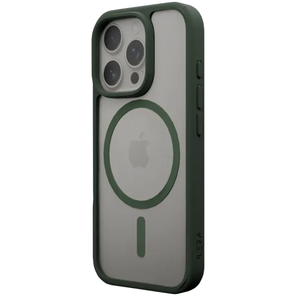 iLera Go ColorAnt Clear Case ochronny w kolorze Deep Green do iPhone 16 Pro Max