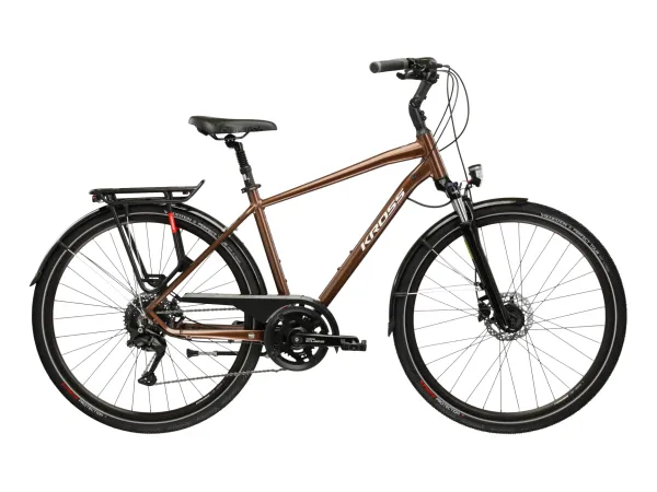 Rower trekkingowy KROSS Trans 5.0 rozmiar M Brąz