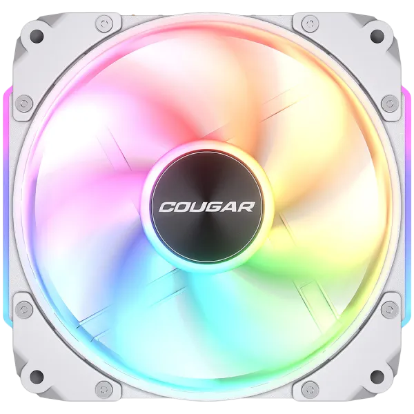 COUGAR Wentylator Modu?owy Apolar 120 ARGB Elite, 1 szt. 120 mm, Bia?y