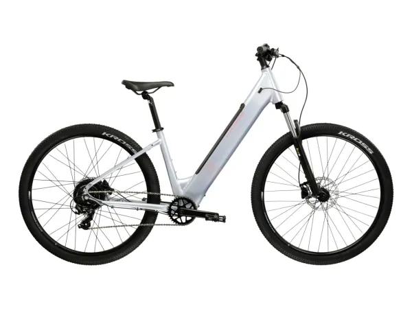 Rower elektryczny KROSS Solar Boost 1.0 LS rozmiar L Srebrny