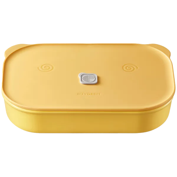 BUYDEEM Ceramiczny pojemnik na żywność 1L, CT3008, Mellow Yellow