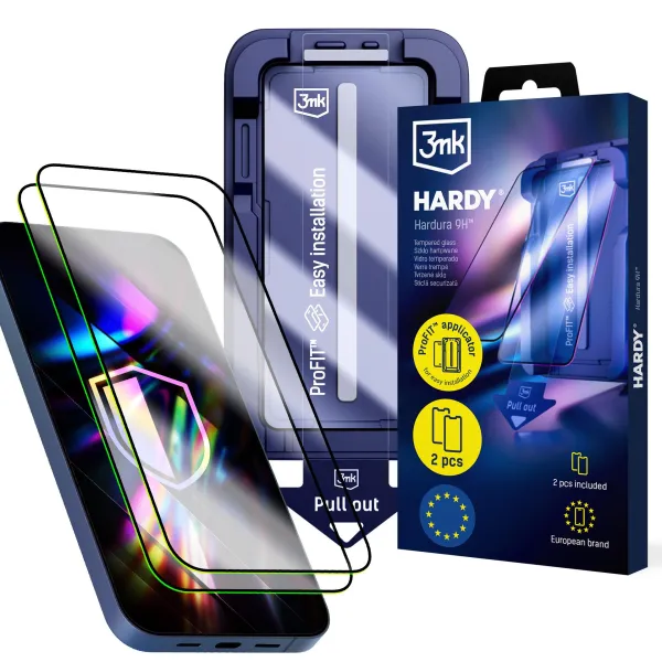 Apple iPhone 15/16 - 3mk Hardy Hardura 9H