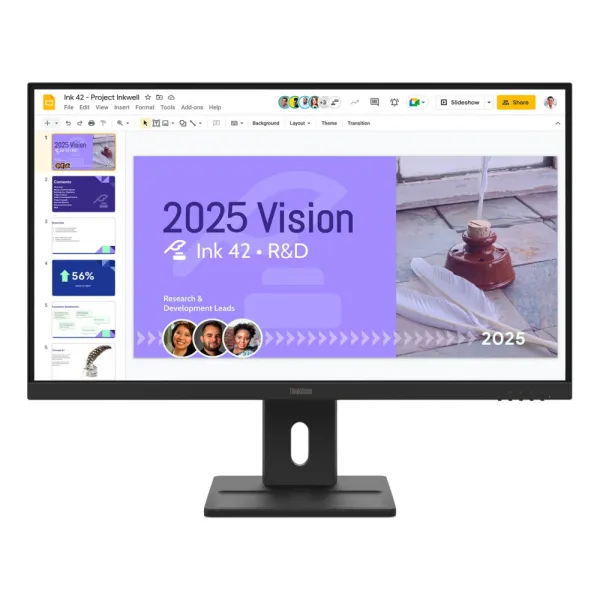 Lenovo ThinkVision E27Q­40 27 HDMI DP Raven Black