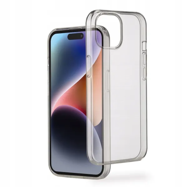 Etui na telefon Hama Always Clear dla iPhone 15, przezroczyste