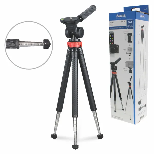 Hama Statyw Selfiestick Traveller Pro 106 do aparatu kamery gopro telefonu