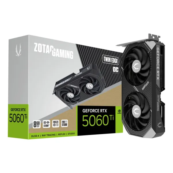 Karta graficzna ZOTAC GAM RTX 5060 Ti Twin Edge OC8