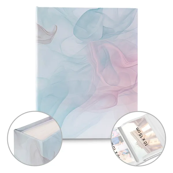Hama album na zdjęcia fotograficzny foto DESIGNLINE II 10x15 100 stron MARBLING