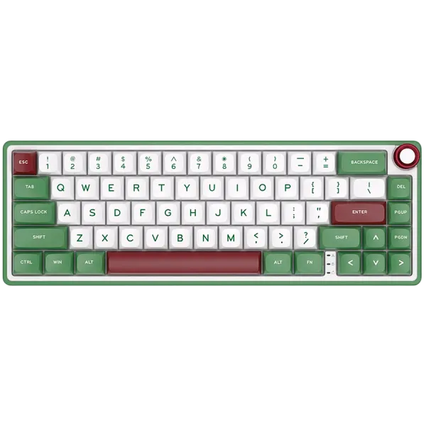 ROYAL KLUDGE R65 Green sand Gaming Keyboard Brown switch