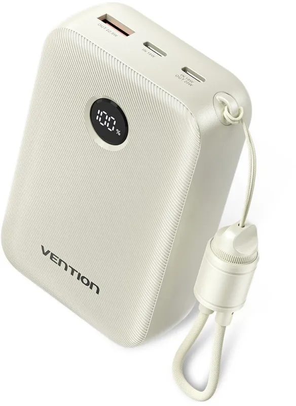 Powerbank Vention 20000mAh 2xUSB-C 1xUSB-A 22,5W BŻ