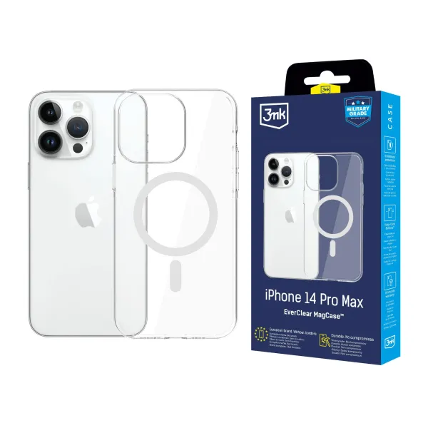 Apple iPhone 14 Pro Max - 3mk EverClear MagCase