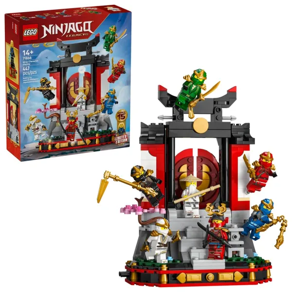 Klocki LEGO Ninjago 71866 - Ozdoba z postaciami ninja - 15-lecie