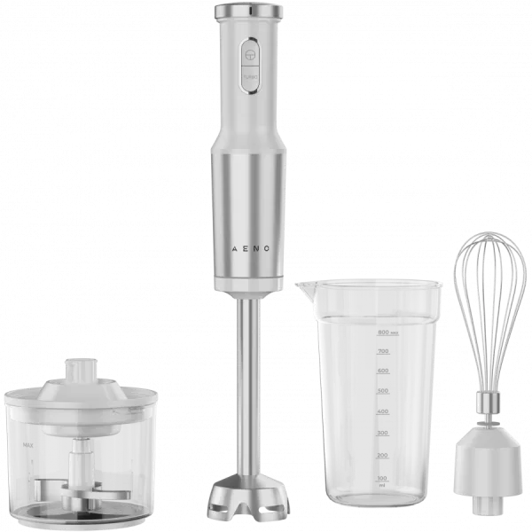 AENO Blender ręczny HB4 1200W turbo zestaw biały