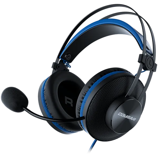 COUGAR S?uchawki Gamingowe Immersa Essential, Niebieskie