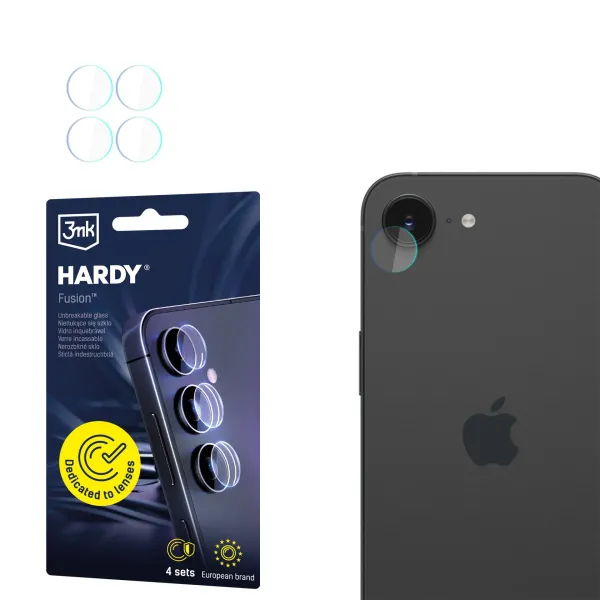 Apple iPhone 16E/ iPhone 17E - 3mk Hardy Fusion Lens Protection