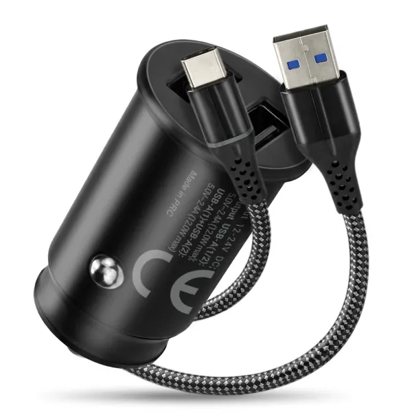 EVERACTIVE ŁADOWARKA SAMOCH. 2XUSB  KABEL CC-25C