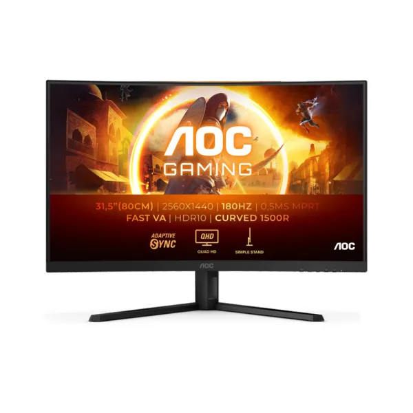 Monitor AOC LED 31,5 CQ32G4VE 180Hz