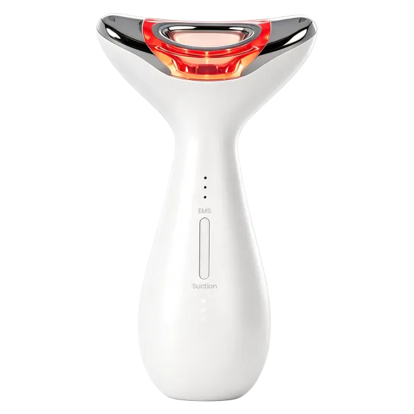 Masażer do twarzy i szyi z funkcją próżniową Garett Beauty Lift Skin Pulse biały
