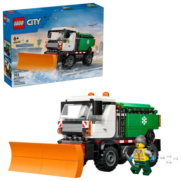 Klocki LEGO City 60490 - Pług śnieżny