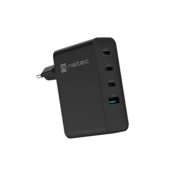 NATEC ŁADOWARKA SIECIOWA RIBERA GAN USB-C/A 100W