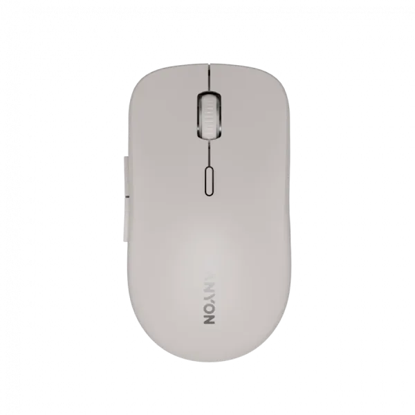 CANYON Mysz bezprzewodowa MW-12 Dwa Tryby Beżowa