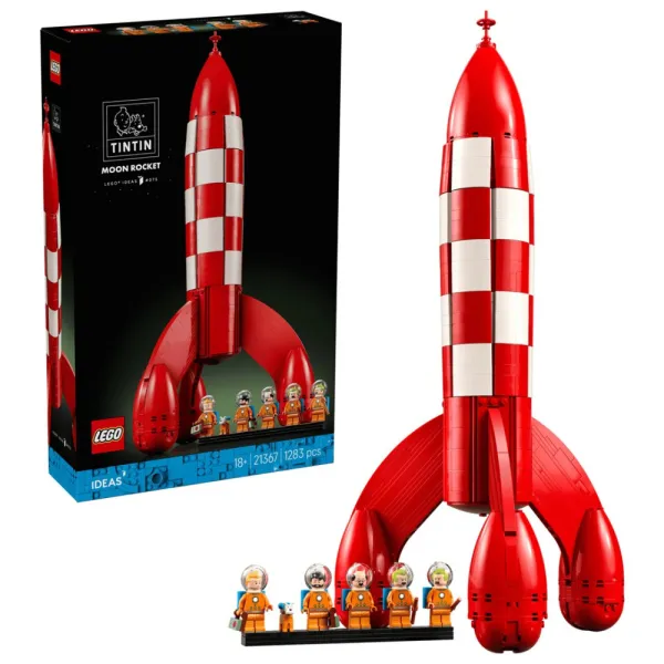 LEGO Ideas 21367 - Tintin® i rakieta na Księżyc