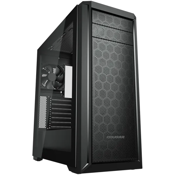 COUGAR Obudowa MX330-G Pro, Midi Tower, Czarna