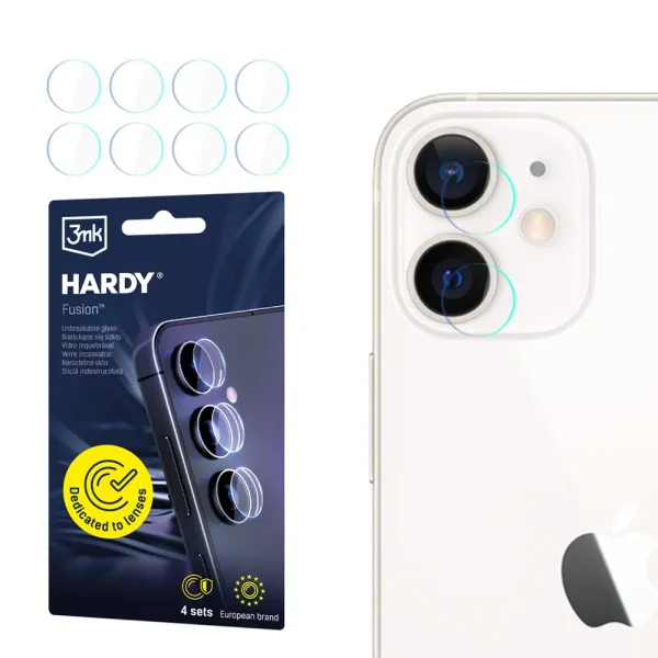 Apple iPhone 12 - 3mk Hardy Fusion Lens Protection