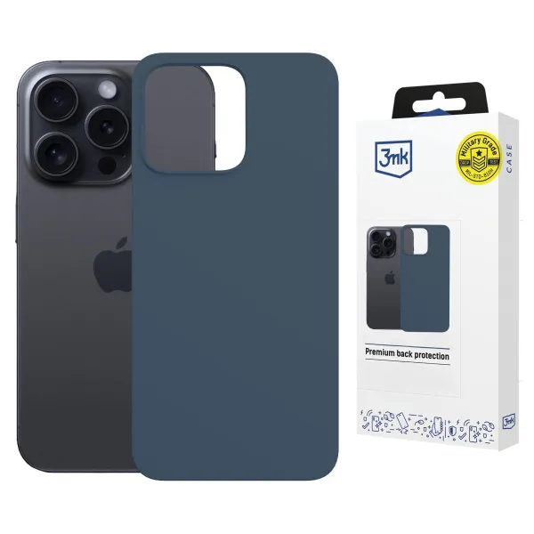 Apple iPhone 15 Pro Max - 3mk Hardy Mellow MagCase Blue