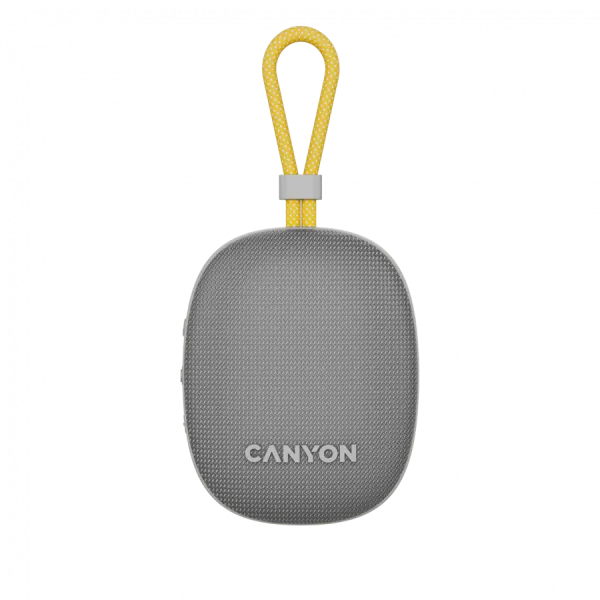 CANYON Głośnik Bluetooth OnMove 12 IPX7 TWS 5W Szary