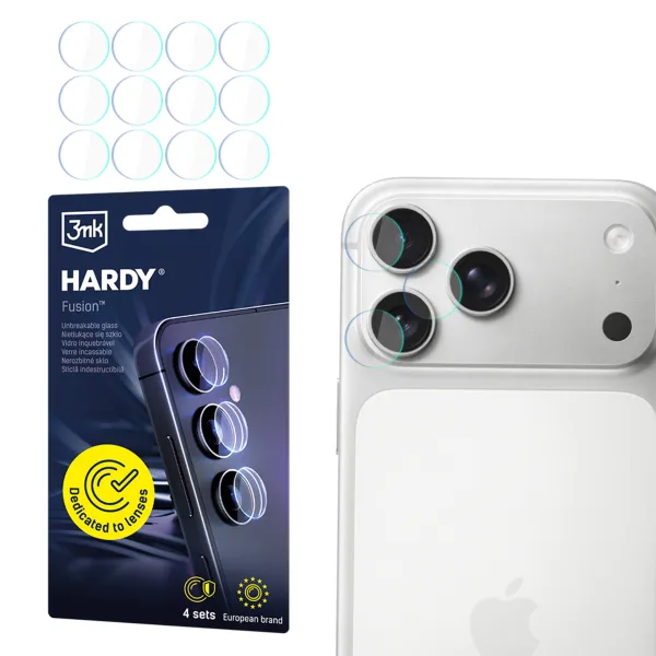 Apple iPhone 18 Pro/ 18 Pro Max - 3mk Hardy Fusion Lens Protection
