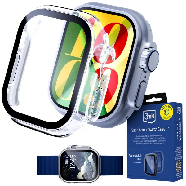 3mk Satin Armor WatchCase+ Clear 49mm