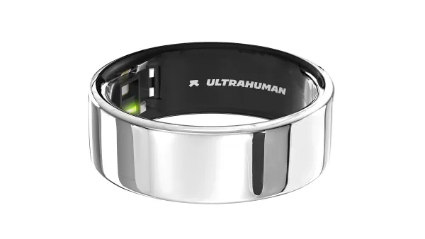 Smart ring Ultrahuman Ring Air srebrny inteligentny pierścień rozmiar 14