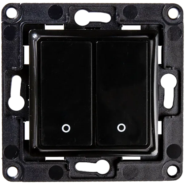 SHELLY Wall switch 2 - black inteligentny włącznik 2pczarny