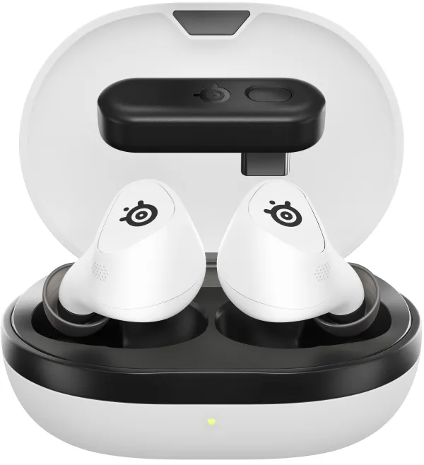 Słuchawki bezprzewodowe SteelSeries GameBuds White douszne
