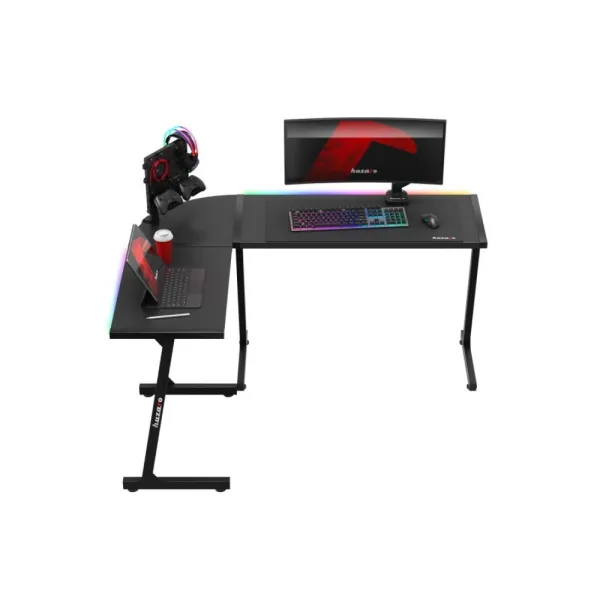 Biurko gamingowe Huzaro Hero 6.0 Black RGB