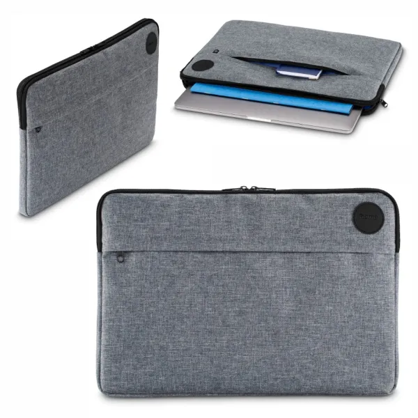 ETUI DO LAPTOPA GENUA 15,6 SZARE POKROWIEC FUTERAŁ ETUI