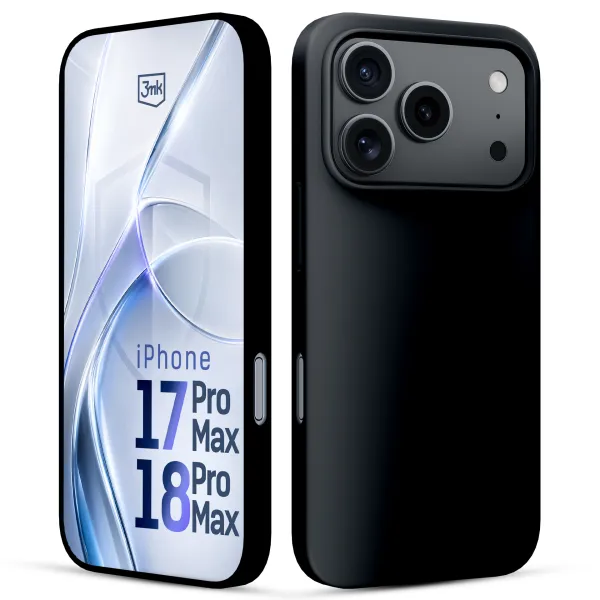 Apple iPhone 17 Pro Max/ 18 Pro Max - 3mk Hardy Mellow MagCase Black