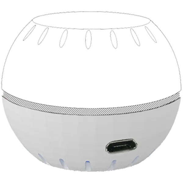 SHELLY H&T USB Add on - White - zasilacz biały