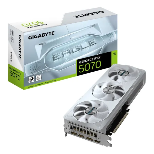 Karta graficzna Gigabyte RTX 5070 EAGLE OC ICE 12GB